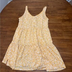 Yellow Floral Sundress